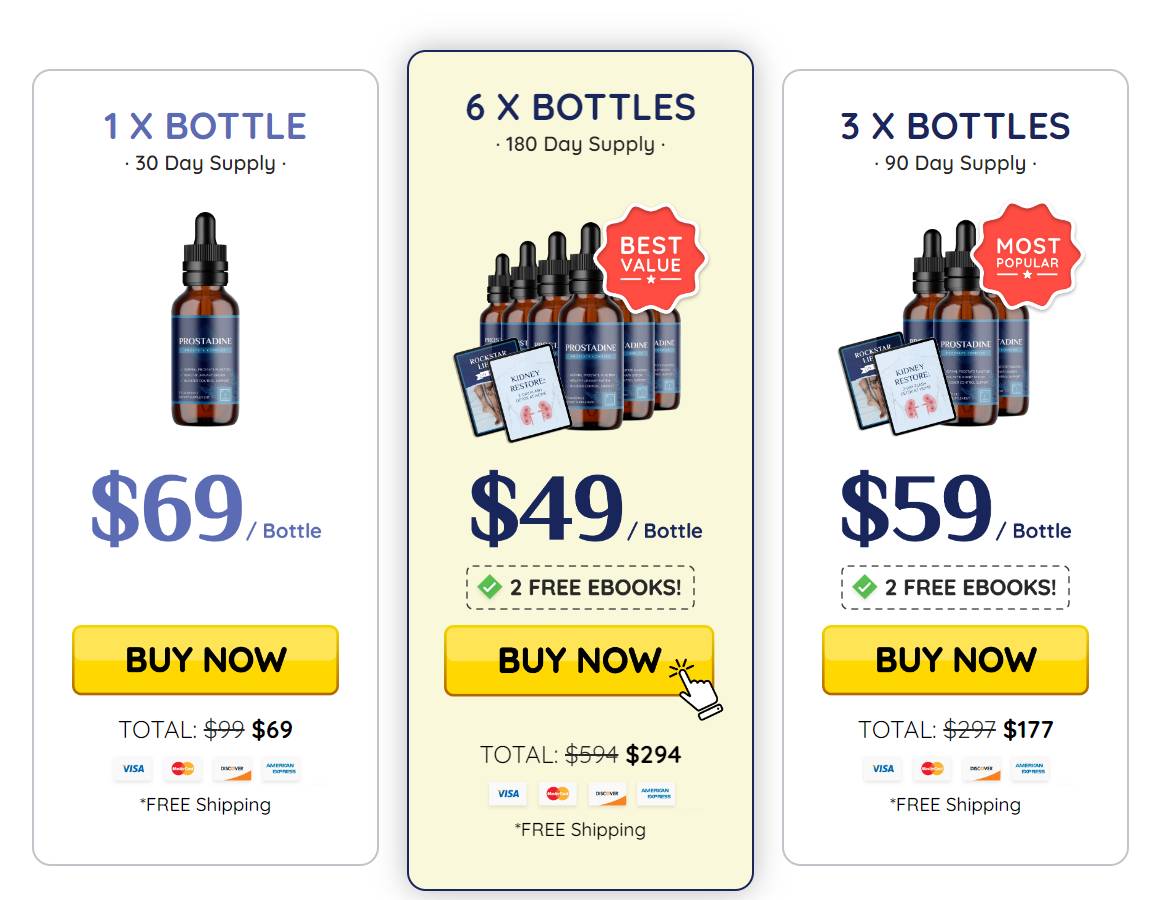 Prostadine special offer